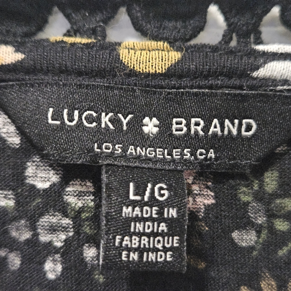 Lucky Brand Floral Sleeveless Top - Picture 3 of 3
